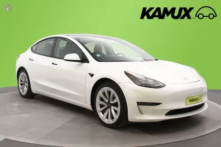 Tesla Model 3 Model 3 Long Range Dual 75 kWh AWD / Kasko alkaen 499eur vuosi / Premium audio / Refresh /